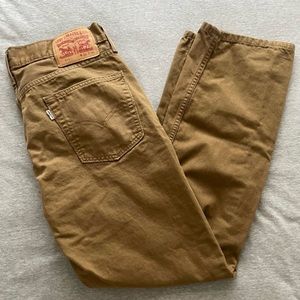 Men’s Levi’s | 514 | Tan/Brown Jeans | 32x30
